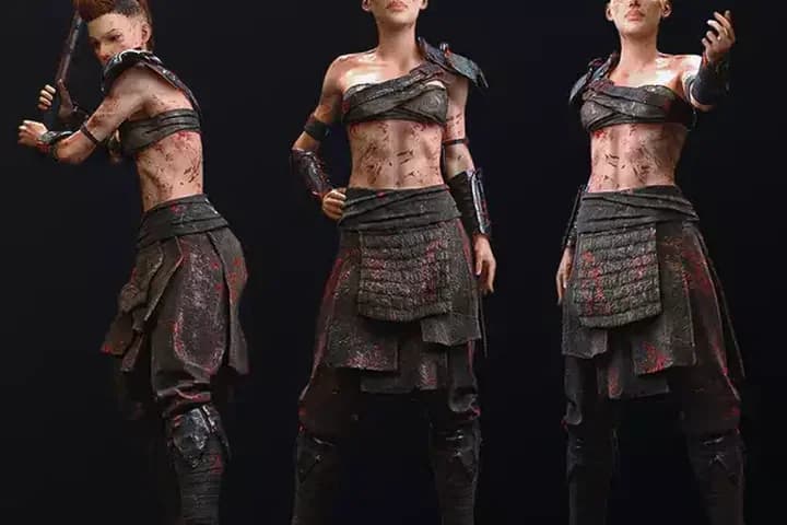 Modular Mercenary - Female Humans - Fantasy Collection