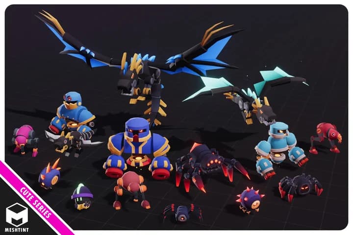 Robots Ultimate Pack 02 Cute Series
