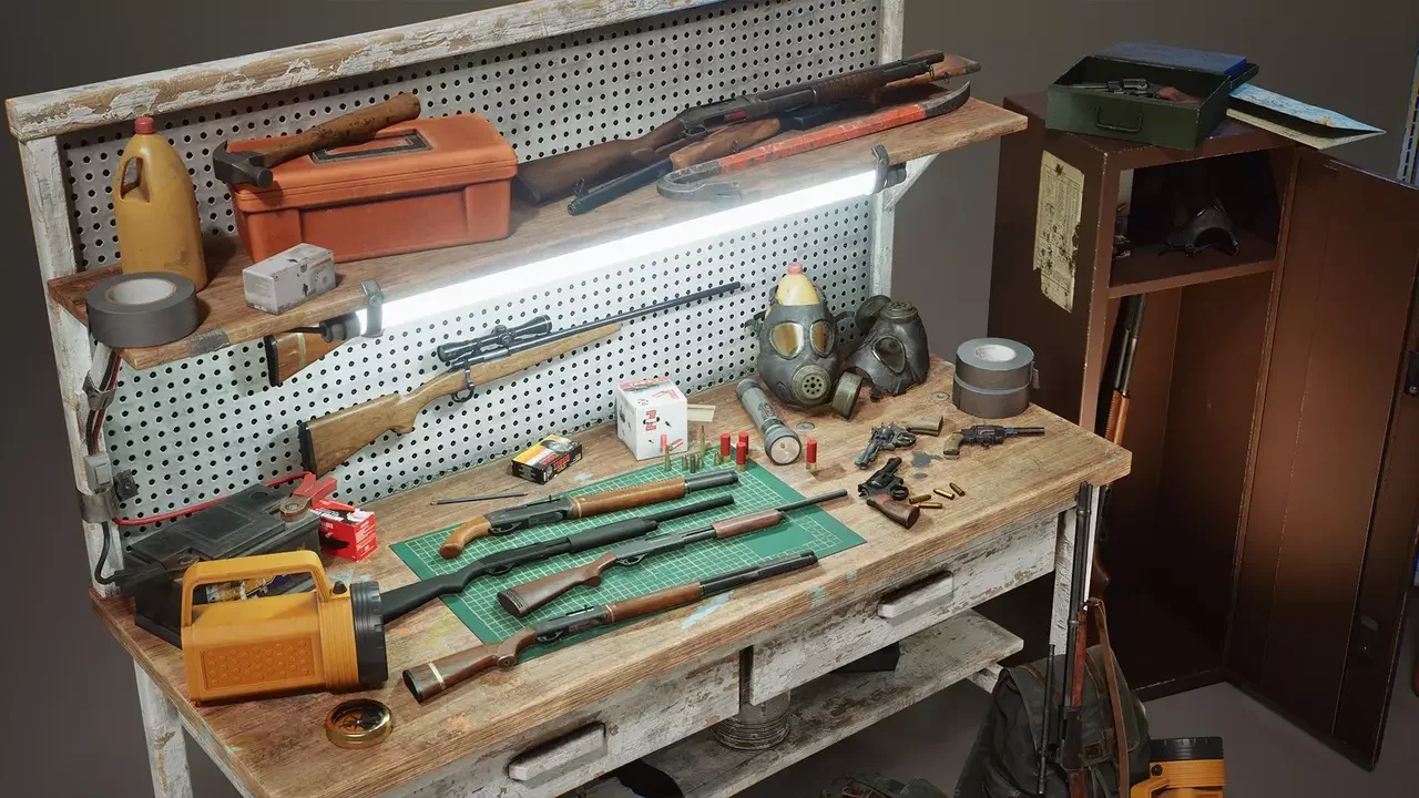 Safe House VOL.1 - Supplies and Guns (Nanite and Low Poly)