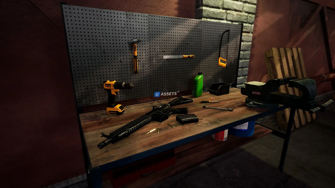 Modular Target Practice Hangar
