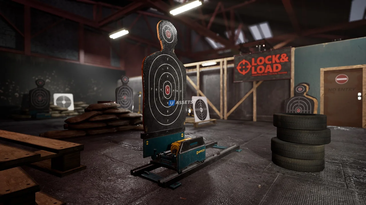 Modular Target Practice Hangar