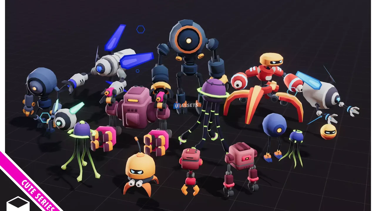 Robots Ultimate Pack 01 Cute Series