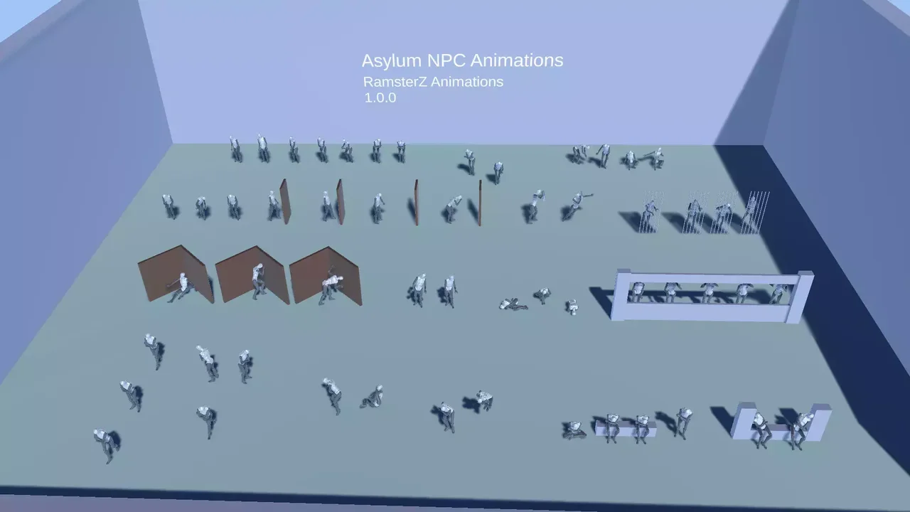 Asylum NPC Animations