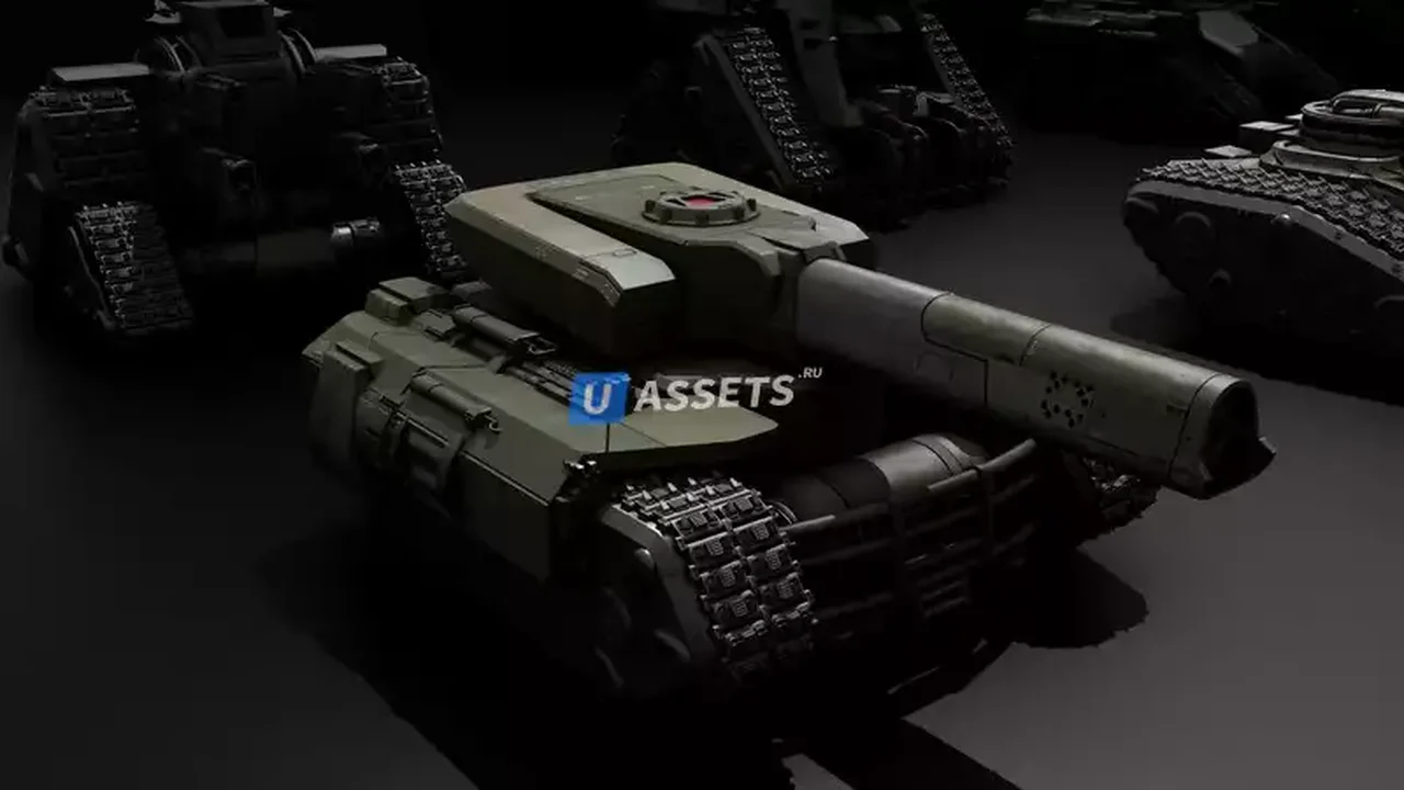 Kitbash3D – Veh Tanks