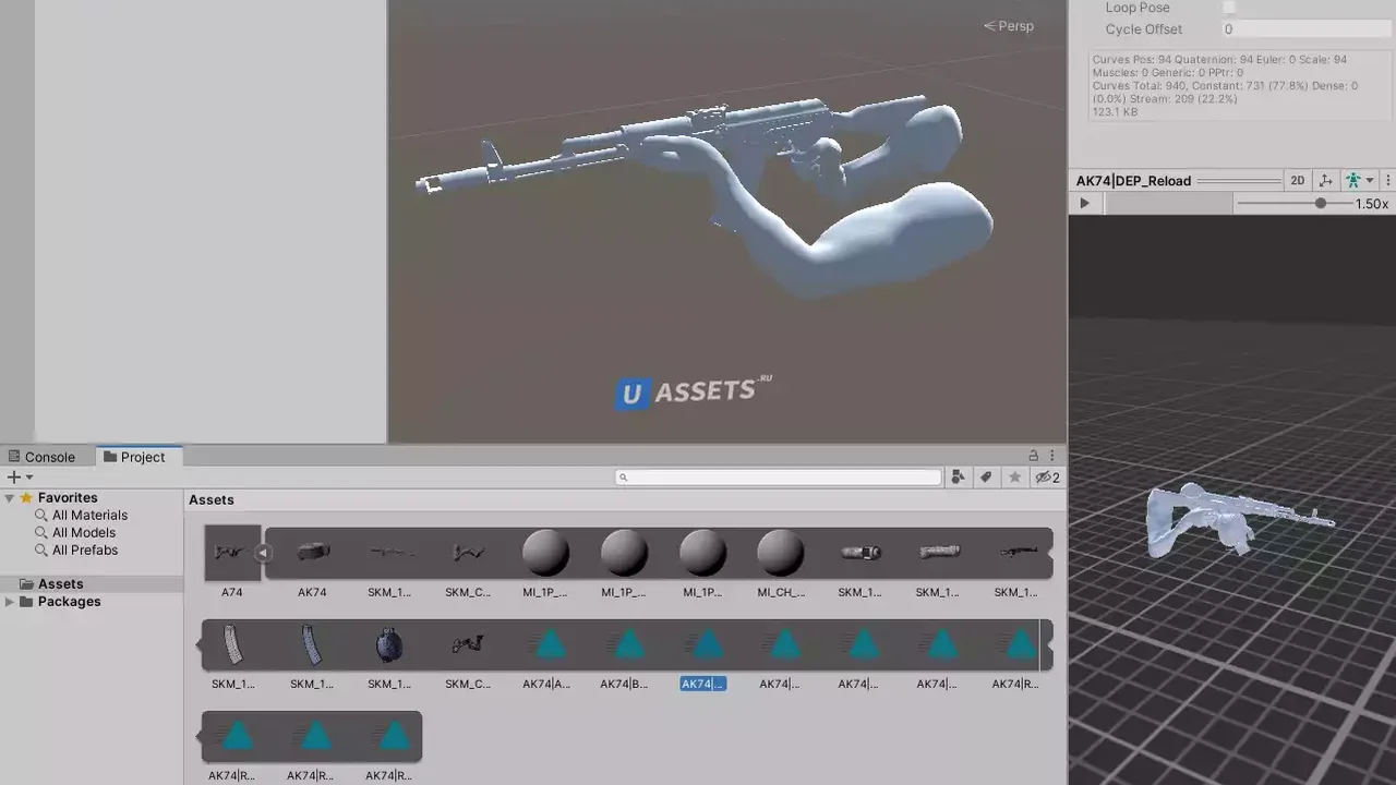 AK-74 Animations Fps