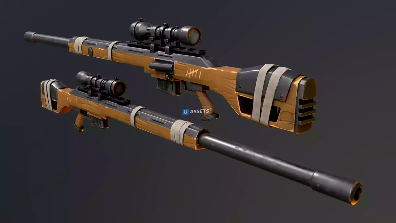 Warfare Magnum British Stylized Sniper Gun