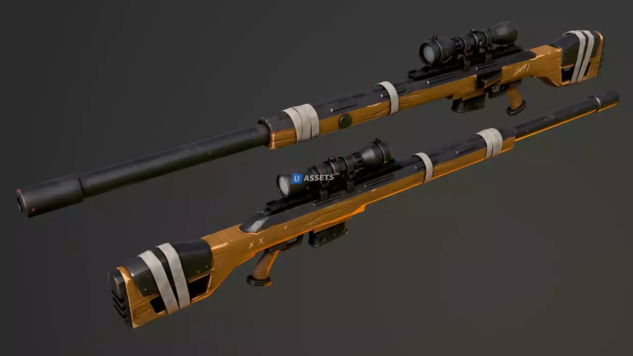 Warfare Magnum British Stylized Sniper Gun