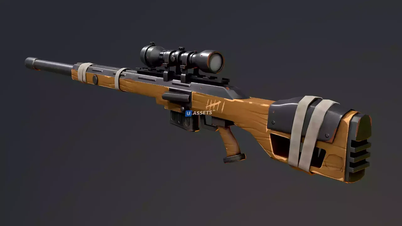 Warfare Magnum British Stylized Sniper Gun